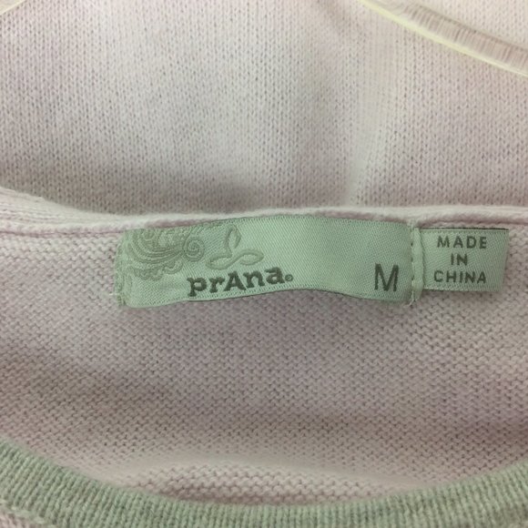 PrAna Monterey Cotton Cashmere Blend Relaxed Fit Hoodie Sweater Size Medium - Picture 3 of 6